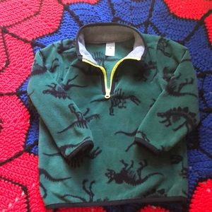 3T Carter’s 1/2 zip up fleece.